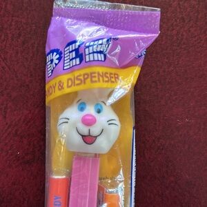 PEZ Candy Dispenser with Easter Bunny Design 1990s Collectible NEW Vintage